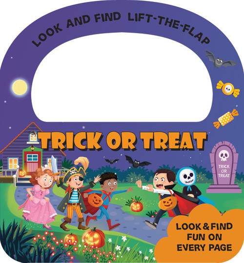 Trick or Treat Halloween Look and Find Lift-the-Flap by LeeAnn Dominick, 9781998211333