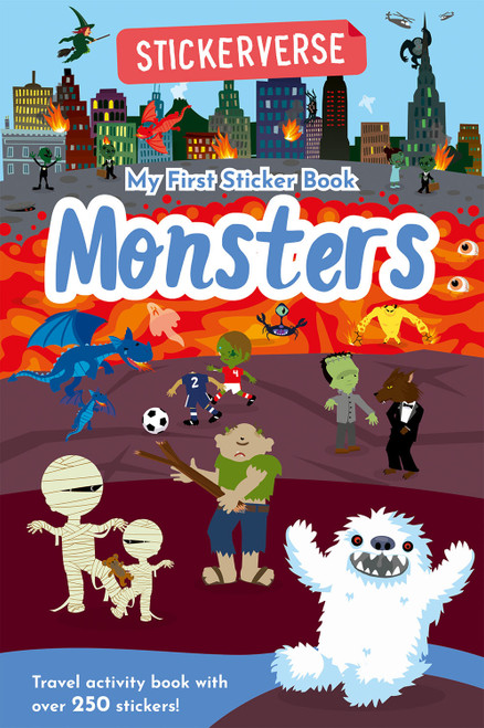 Stickerverse: My First Sticker Book Monsters by Oakley Graham, Dan Crisp, 9781836161677