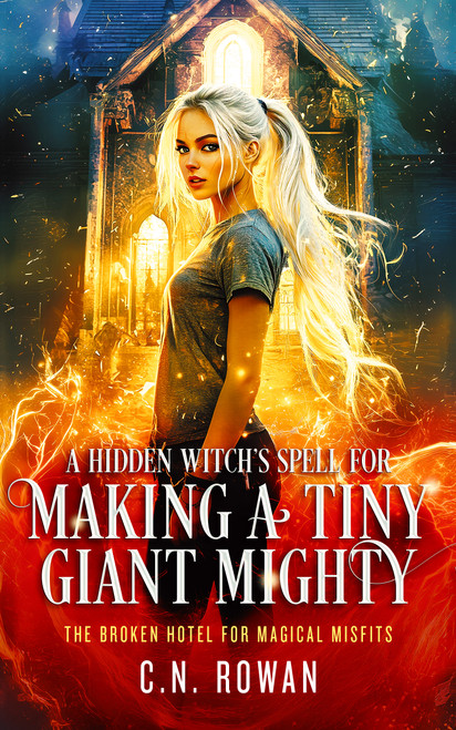 A Hidden Witch's Spell for Making A Tiny Giant Mighty (An urban fantasy adventure full of magic, misfits, and one very dysfunctional hotel) by C.N. Rowan, 9781036710248