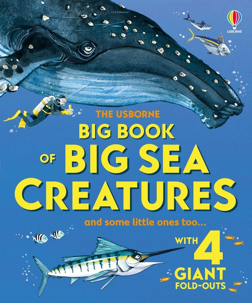 Big Book of Big Sea Creatures by Minna Lacey, Fabiano Fiorin, 9781836050315