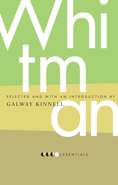 Essential Whitman by Walt Whitman, 9780060887926