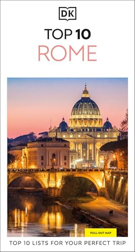 DK Top 10 Rome (Top 10 lists for your perfect trip, plus an all-weather folded map) by DK Travel, 9780241813188