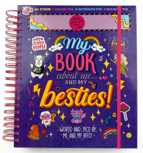 My Book About Me... And My Besties! (My Book About Me... And My Besties!) by Leslie Sinoway, Lucia Alcaide Gomez and Steve James, 9781837160235