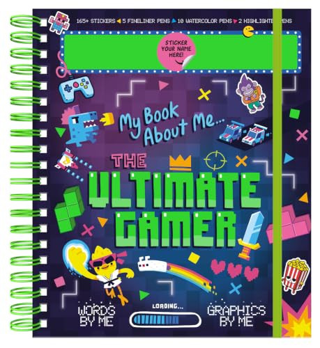 Personalized Sticker Activity: My Book About Me...The Ultimate Gamer by Joe Barnes, Lucia Alcaide Gomez and Steve James, 9781837160242