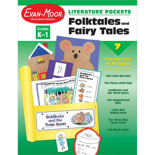 Folktales Fairy Tales Gr K-1 by Evan-Moor Educational Publishers, 9781557998712