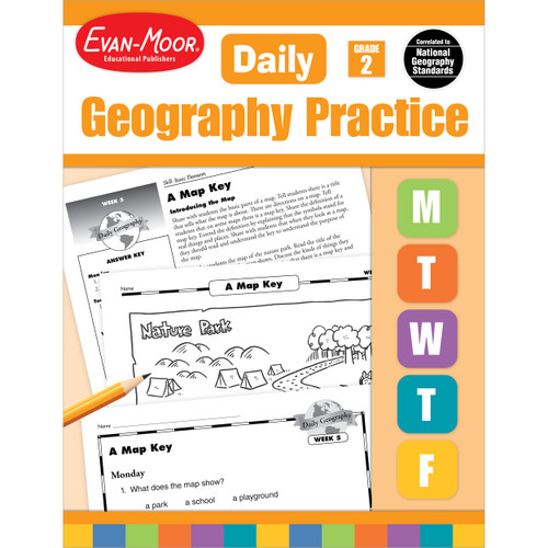 Daily Geography Practice Grade 2 Te by Evan-Moor Educational Publishers, 9781557999719