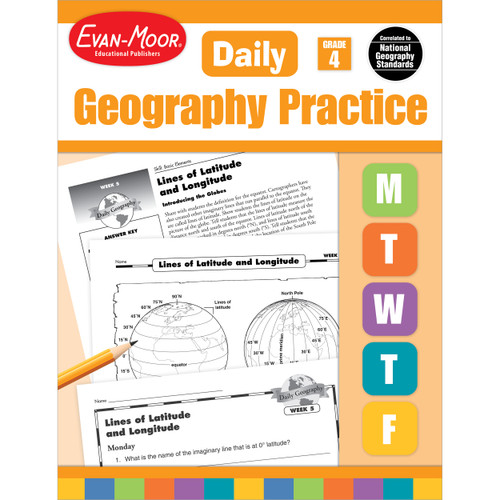 Daily Geography Practice Grade 4 Te by Evan-Moor Educational Publishers, 9781557999733