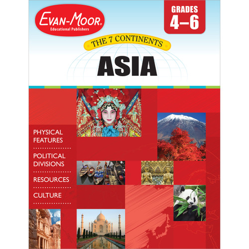 The 7 Continents  Asia by Evan-Moor Educational Publishers, 9781609631291