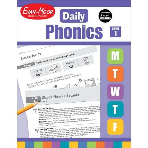 Daily Phonics Grade 1 Te by Evan-Moor Educational Publishers, 9781609634414