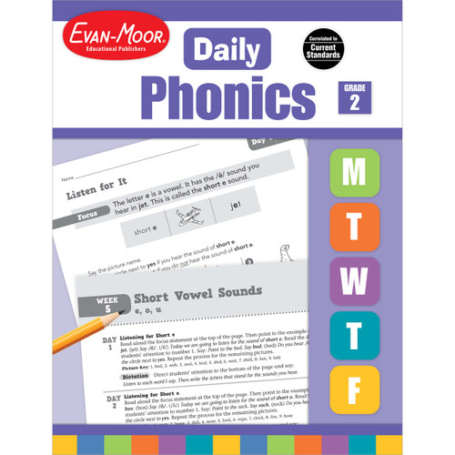 Daily Phonics Grade 2 Te by Evan-Moor Educational Publishers, 9781609634421