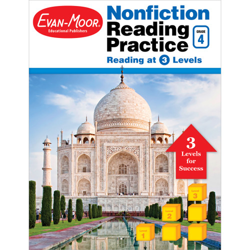 Nonfiction Reading Practice, Grade 4 by Evan-Moor Educational Publishers, 9781629383187