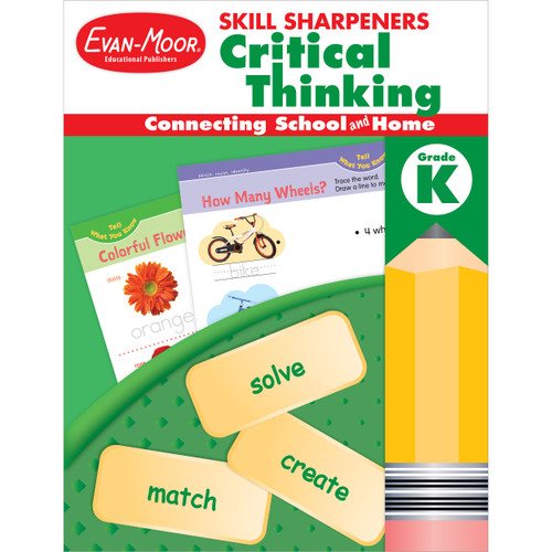 Skill Sharpeners: Critical Thinking Grade K1 by Evan-Moor Educational Publishers, 9781629383484