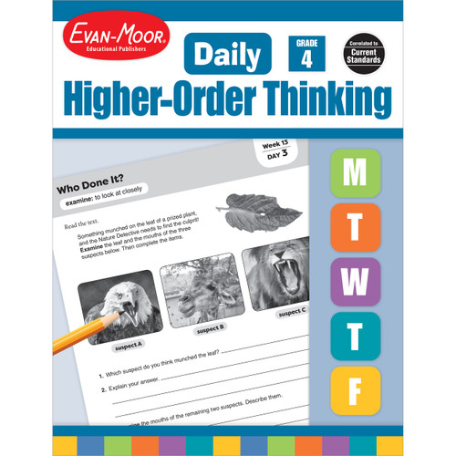 Daily Higher-Order Thinking, Grade 4 Te by Evan-Moor Educational Publishers, 9781629384573