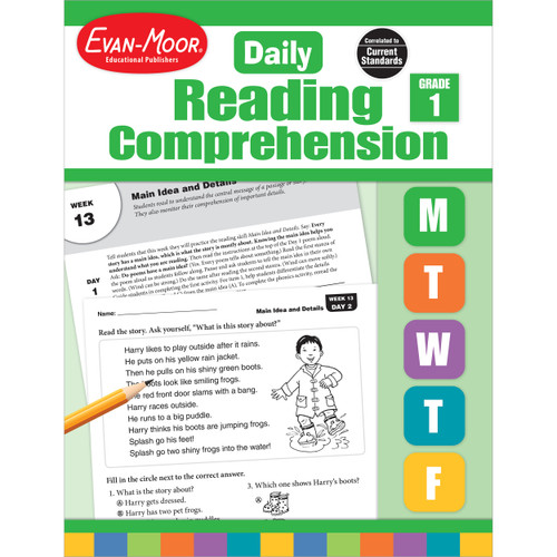 Daily Reading Comprehension, Grade 1 Te by Evan-Moor Educational Publishers, 9781629384740