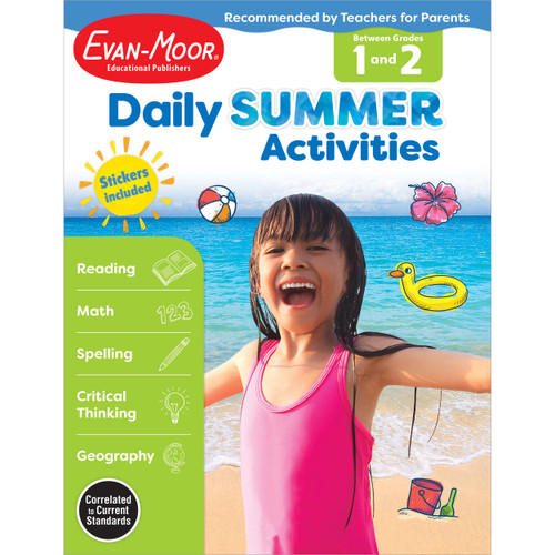 Daily Summer Activities Moving From 1St To 2Nd Gr by Evan-Moor Educational Publishers, 9781629384849