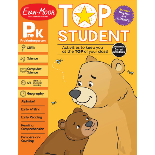 Top Student, Grade Prek by Evan-Moor Educational Publishers, 9781629389738