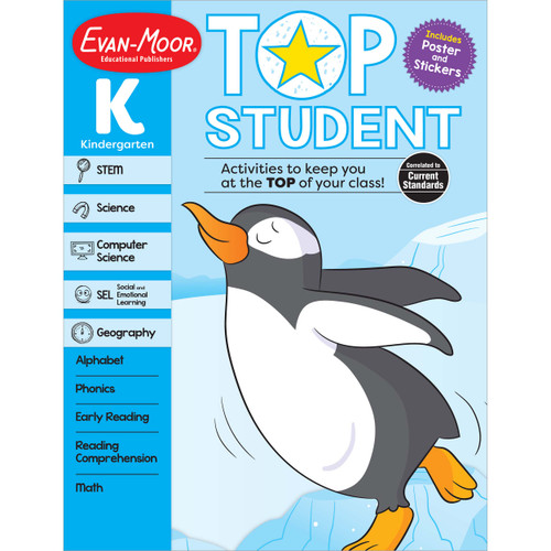 Top Student, Grade K by Evan-Moor Educational Publishers, 9781629389745