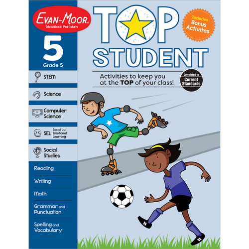 Top Student, Grade 5 by Evan-Moor Educational Publishers, 9781629389790