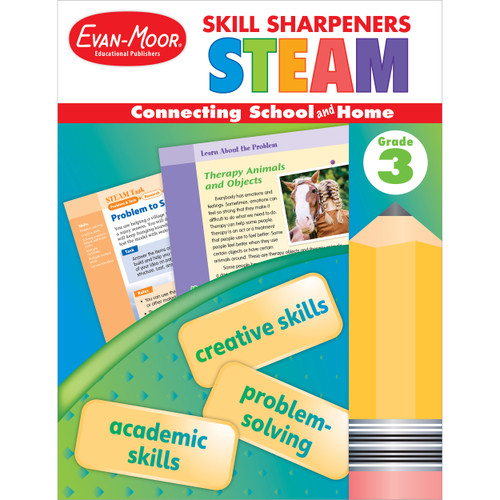 Skill Sharpeners: Steam, Grade 3 by Evan-Moor Educational Publishers, 9781645140825