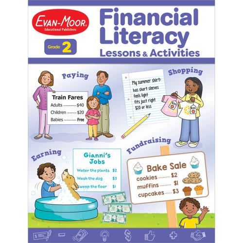 Financial Literacy Lessons And Activities, Grade 2 by Evan-Moor Educational Publishers, 9781645142669