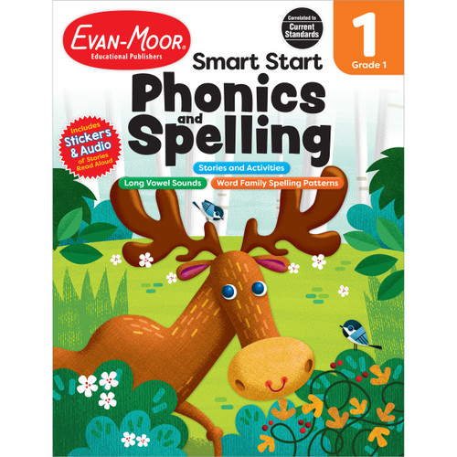 Smart Start: Phonics And Spelling, Grade 1 by Evan-Moor Educational Publishers, 9781645142775