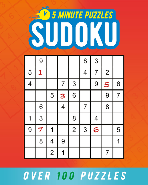 5 Minute Puzzles: Sudoku (Over 100 Puzzles) by Eric Saunders, 9781398859227