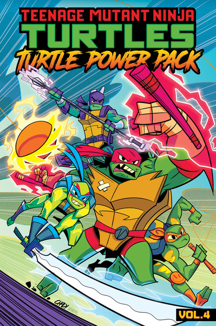 Teenage Mutant Ninja Turtles: Turtle Power Pack, V4 by Matthew K. Manning, Erik Burnham, Chad Thomas, Tim Lattie, Dean Clarrain, 9798887244808
