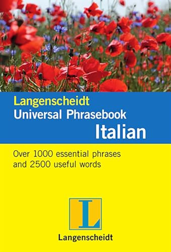 Langenscheidt Universal Phrasebook Italian (Over 1,000 essential phrases and 2,500 useful words Italian-English) (Miniature Edition) by Langenscheidt Editorial Team, 9783125140462