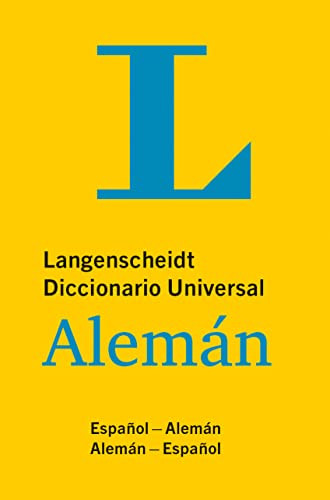 Langenscheidt Diccionario Universal Alemán (Español-Alemán/Alemán-Español) (German Edition) (Miniature Edition) by PONS Langenscheidt Editorial Dept., 9783125145870