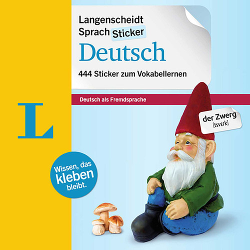 Langenscheidt Sprachsticker Deutsch (Langenscheidt Language Stickers German) (444 Sticker zum Vokabellernen) by Langenscheidt Editorial Team, 9783125633513
