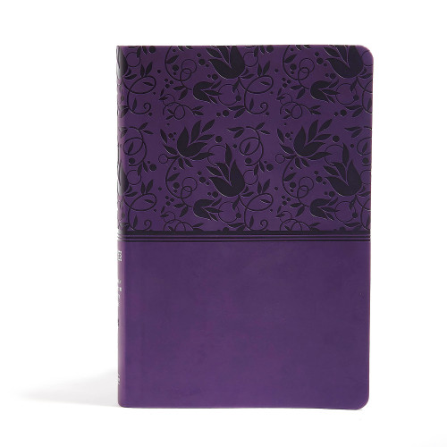 NIV Rainbow Study Bible, Purple LeatherTouch Indexed by Holman Bible Staff, 9781433616587