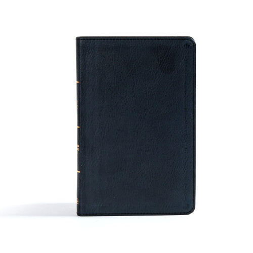 CSB Ultrathin Reference Bible, Black LeatherTouch, Indexed by CSB Bibles by Holman, 9781433647581