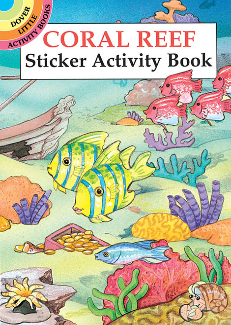 Coral Reef Sticker Activity Book (Miniature Edition) by Cathy Beylon, 9780486294070