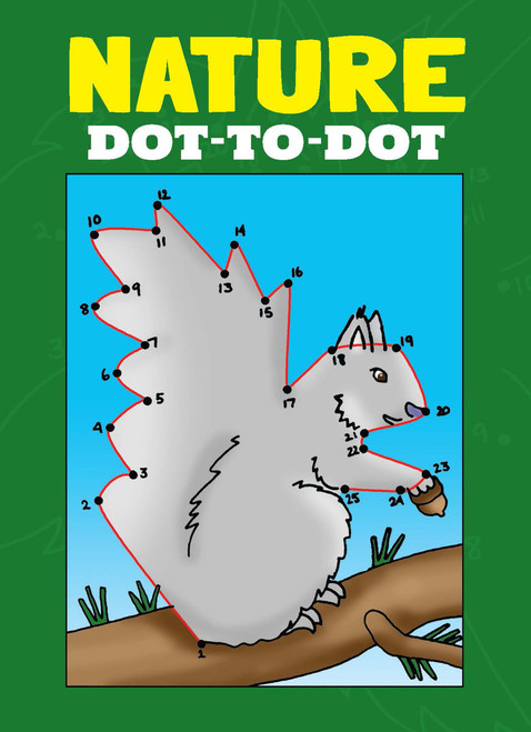 Nature Dot-to-Dot (Miniature Edition) by Winky Adam, 9780486296425