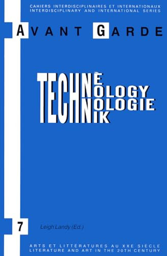 Avant-Garde and Technology by Leigh Landy, Antje von Graevenitz, 9789051832853
