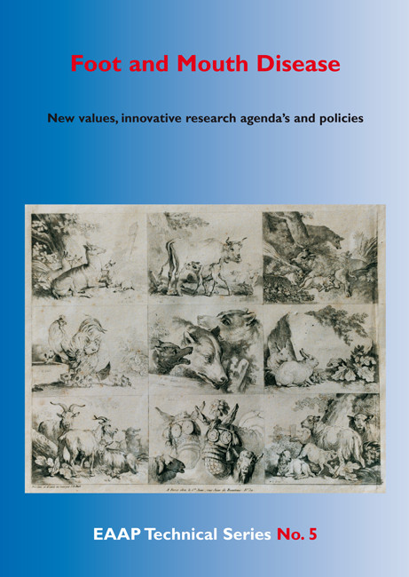Foot and Mouth Disease (New values, innovative research agenda's and policies) by A.J. van der Zijpp, M.J.E. Braker, C.H.A.M. Eilers, H. Kieft, T.A. Vogelzang, S.J. Oosting, 9789076998275