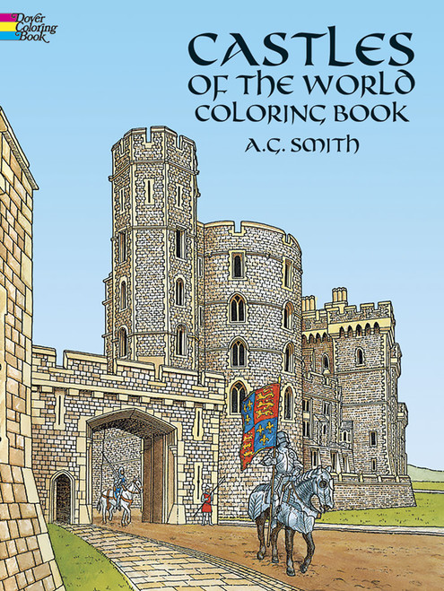 Castles of the World Coloring Book by A. G. Smith, 9780486251868