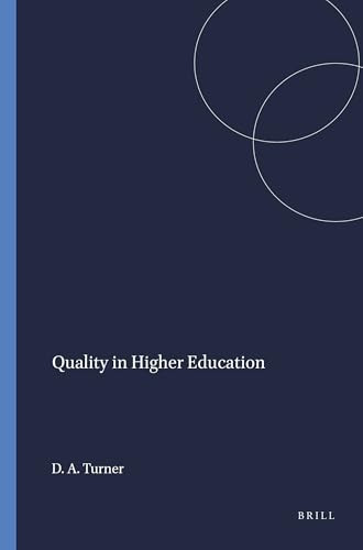 Quality in Higher Education by David Andrew Turner, 9789460916823