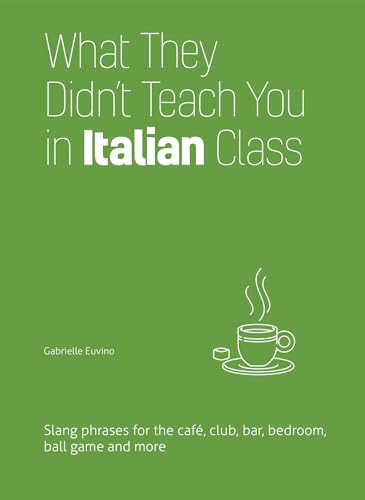 What They Didn't Teach You in Italian Class (Slang Phrases for the Cafe, Club, Bar, Bedroom, Ball Game and More) by Gabrielle Euvino, 9781612436784