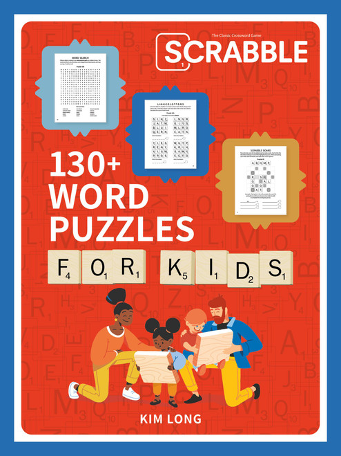 Scrabble: 130+ Word Puzzles for Kids by Kim Long, 9798894143224