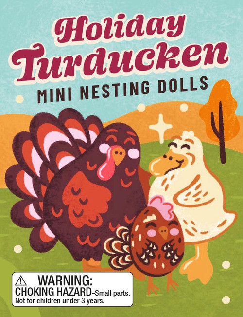 Holiday Turducken Mini Nesting Dolls (Miniature Edition) by Jessie Oleson Moore, Aryn Porter, 9798894143293