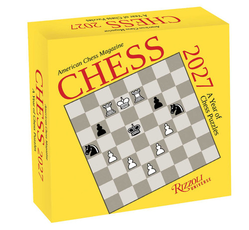 Chess 2027 Day-to-Day Calendar (A Year of Chess Puzzles) by American Chess Magazine, 9780789349033