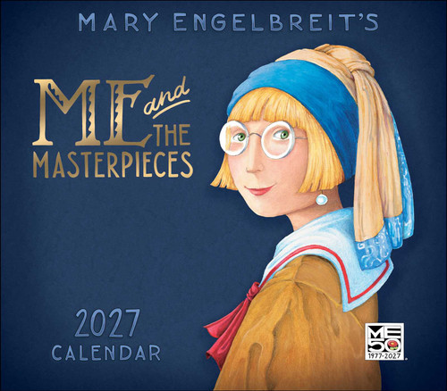 Mary Engelbreit's ME and the Masterpieces 2027 Deluxe Wall Calendar by Mary Engelbreit, 9798881606510