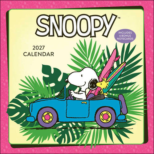 PEANUTS®: SNOOPY 2027 Wall Calendar with Notecards by Peanuts Worldwide LLC, Charles M. Schulz, 9798881606824