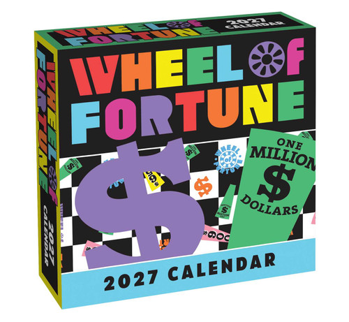 WHEEL OF FORTUNE® 2027 Day-to-Day Calendar by Sony, 9798881606923