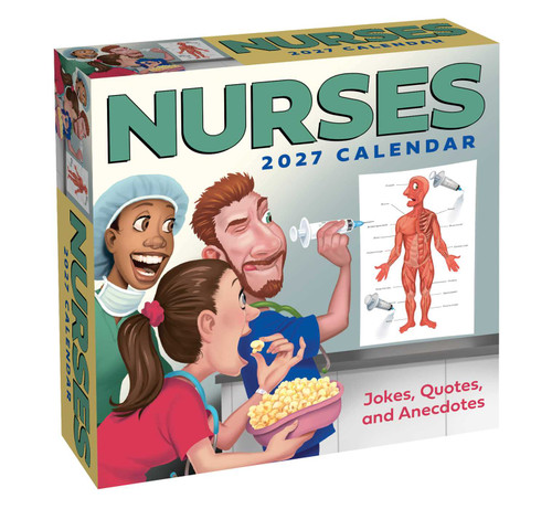 Nurses 2027 Day-to-Day Calendar (Jokes, Quotes, and Anecdotes) by Andrews McMeel Publishing, 9798881607890
