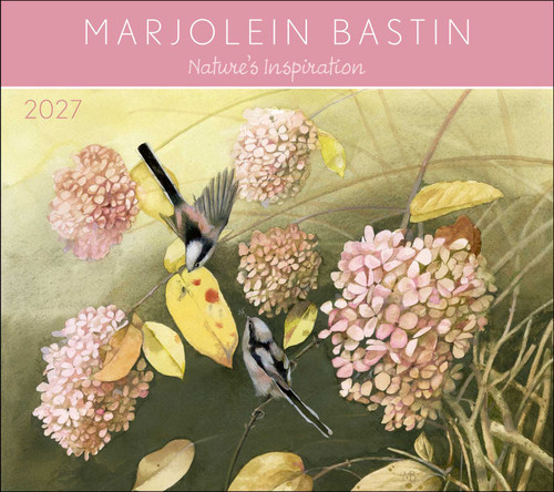 Marjolein Bastin Nature's Inspiration 2027 Deluxe Wall Calendar with Print by Marjolein Bastin, 9798881608057