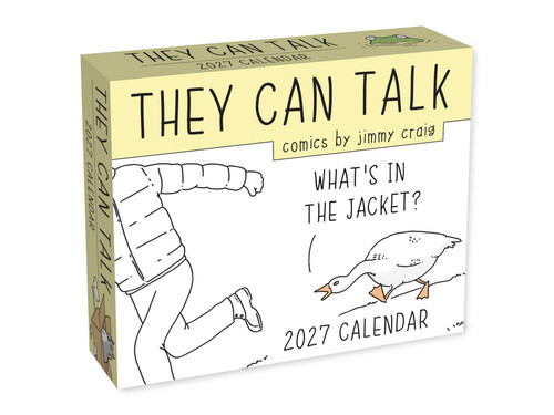 They Can Talk Comics 2027 Day-to-Day Calendar (What's in the Jacket?!) by Jimmy Craig, 9798881608095