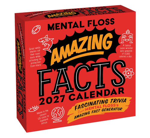 Amazing Facts from Mental Floss 2027 Day-to-Day Calendar by Mental Floss, 9798881608101
