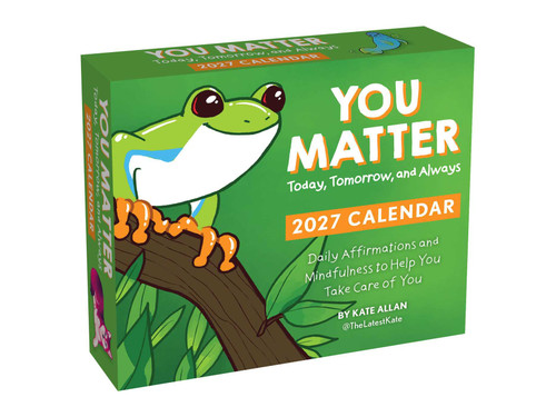 Kate Allan 2027 Day-to-Day Calendar (You Matter Today, Tomorrow, and Always) by Kate Allan, 9798881608361